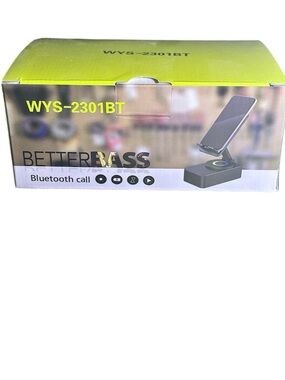 NIB BetterBass WYS-2301BT